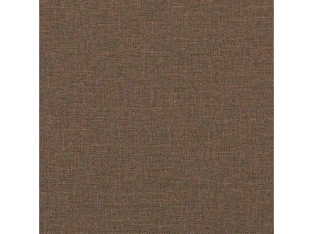 Chaise longue de massage avec traversin marron tissu