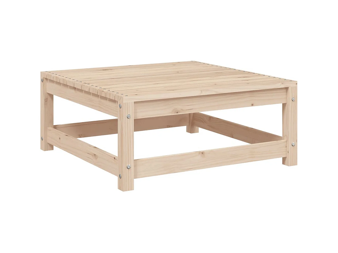 8-delige Loungeset massief grenenhout