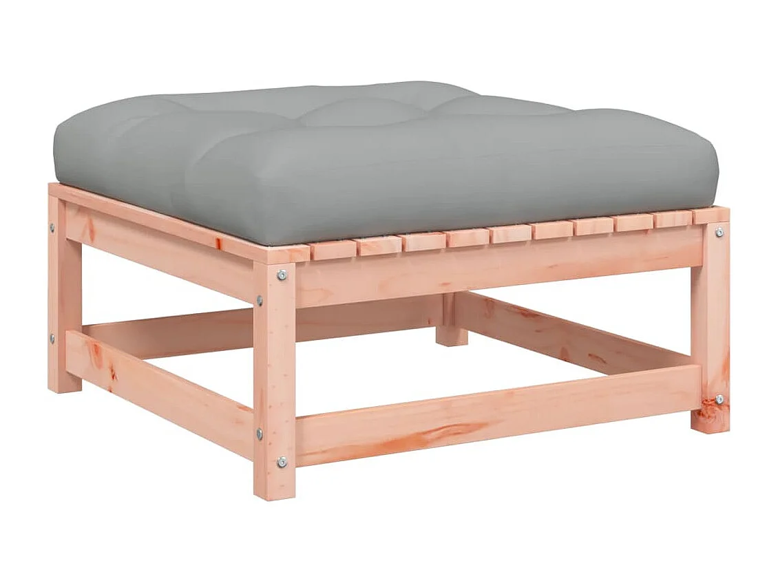 Set Divani Giardino 9 pz Cuscini Legno Massello Abete Douglas