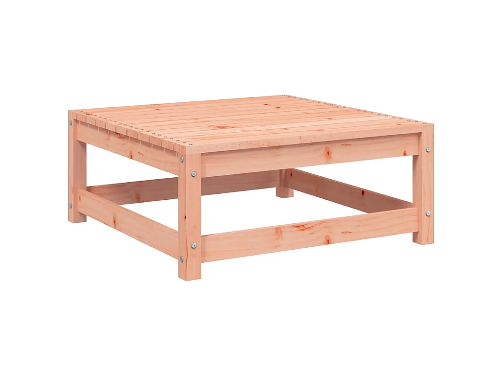 Juego de sofás de jardín 4 pzas madera maciza de abeto Douglas