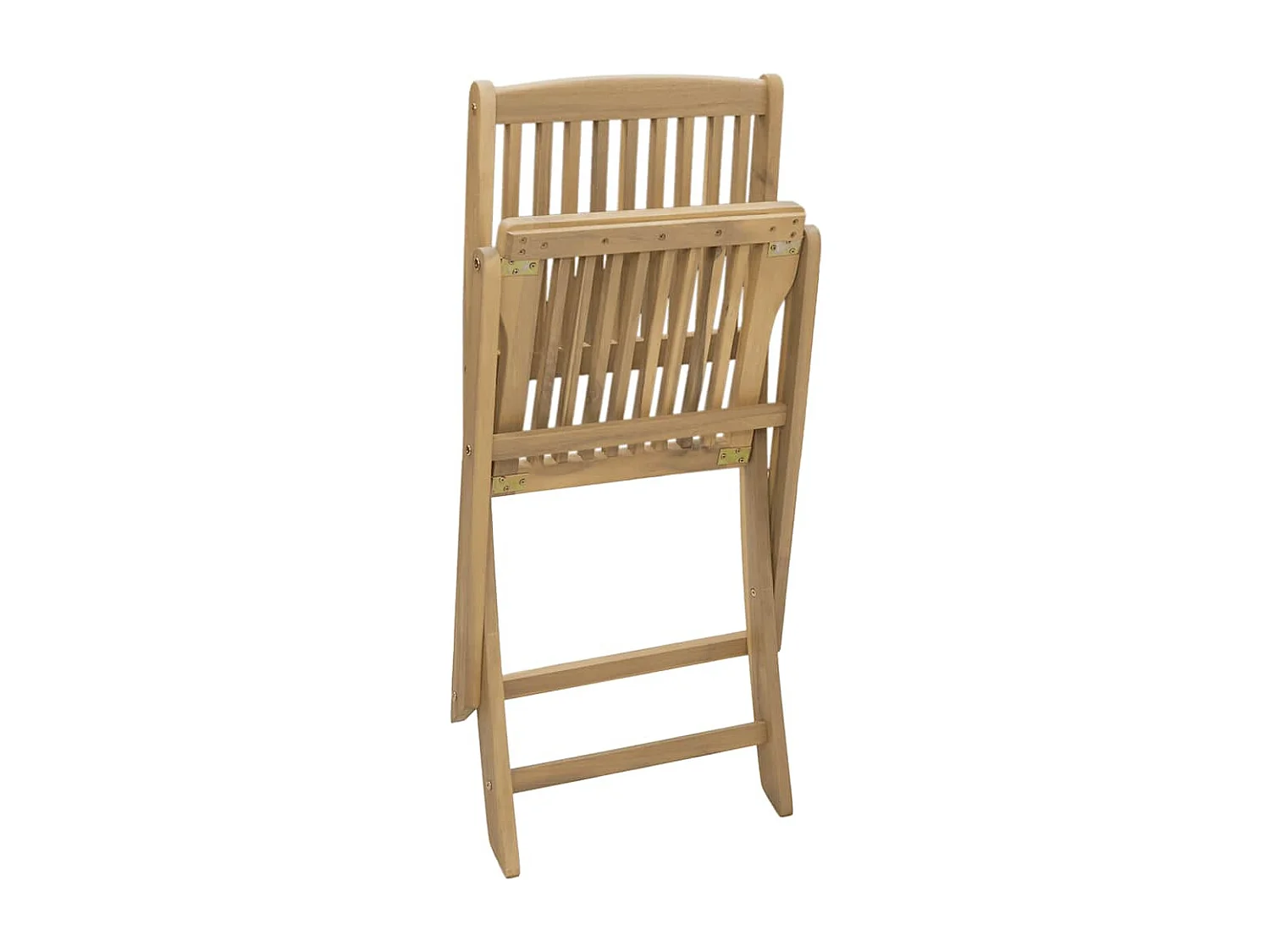 Tuinstoelen 2 st inklapbaar 57x48,5x90 cm massief acaciahout