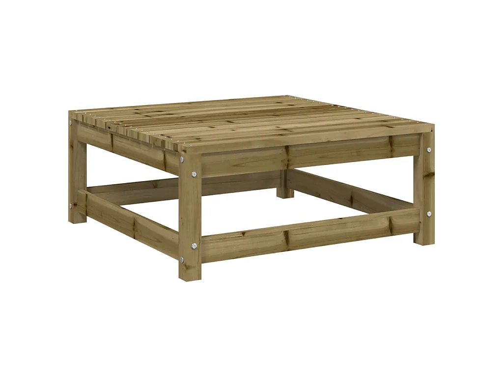Set Divani da Giardino 4 pz in Legno Impregnato di Pino