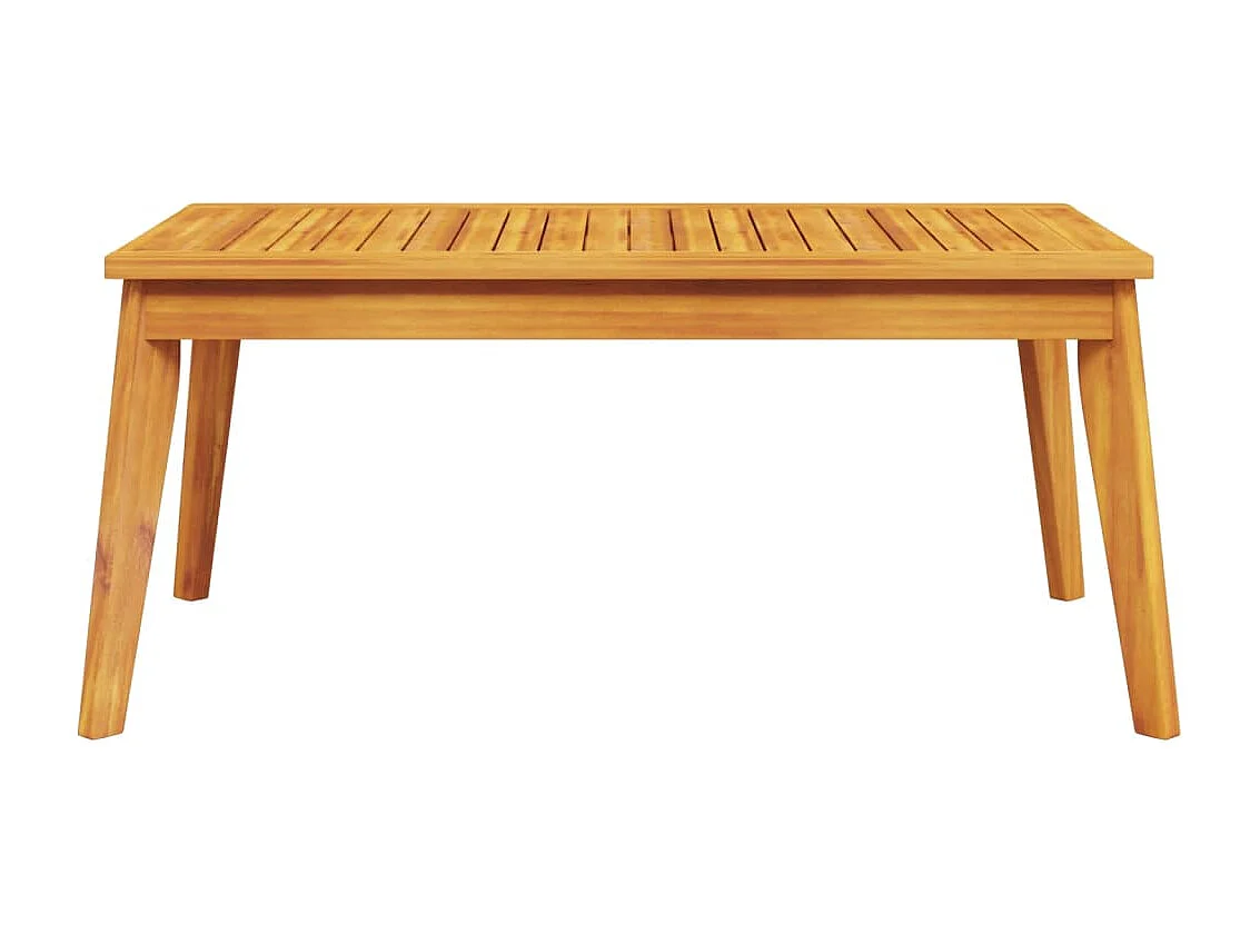 Set Salotto da Giardino 5 pz con Cuscini Legno Massello Acacia