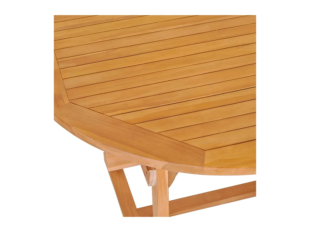 Ensemble à manger de jardin 9 pcs Bois de teck massif