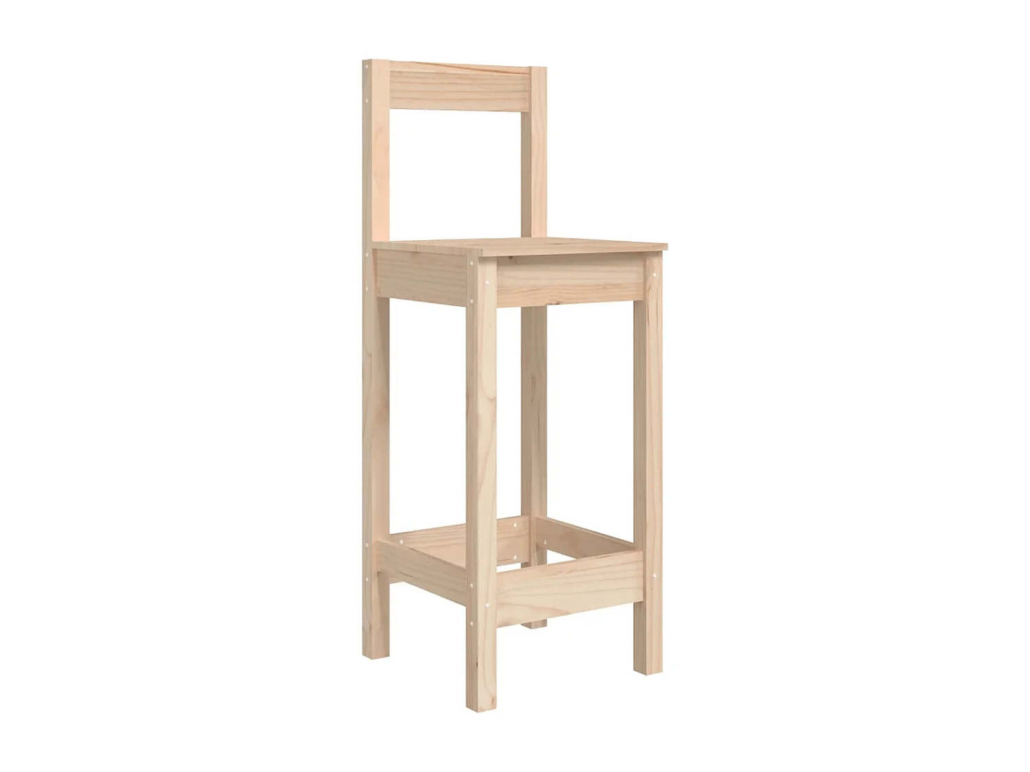 Ensemble de bar de jardin 5 pcs bois de pin massif