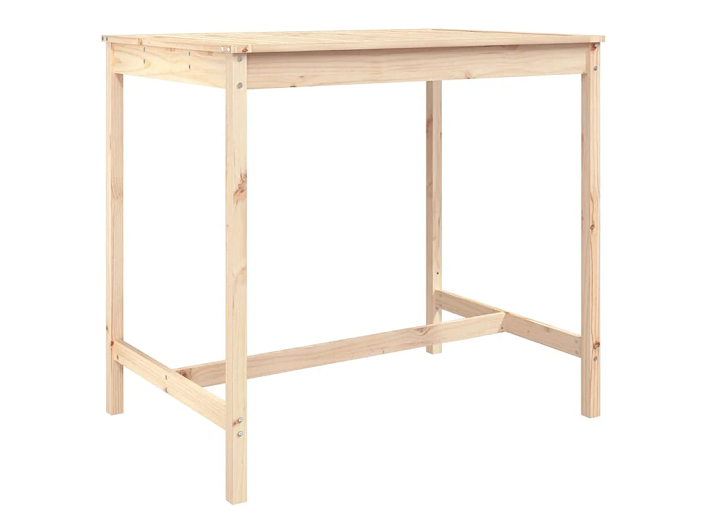 5-delige Barset massief grenenhout
