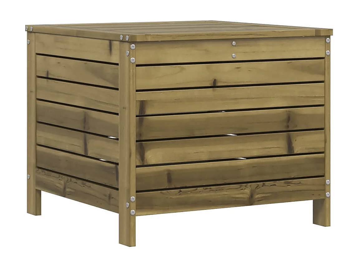 7 pcs conjunto sofás jardim madeira de pinho impregnada