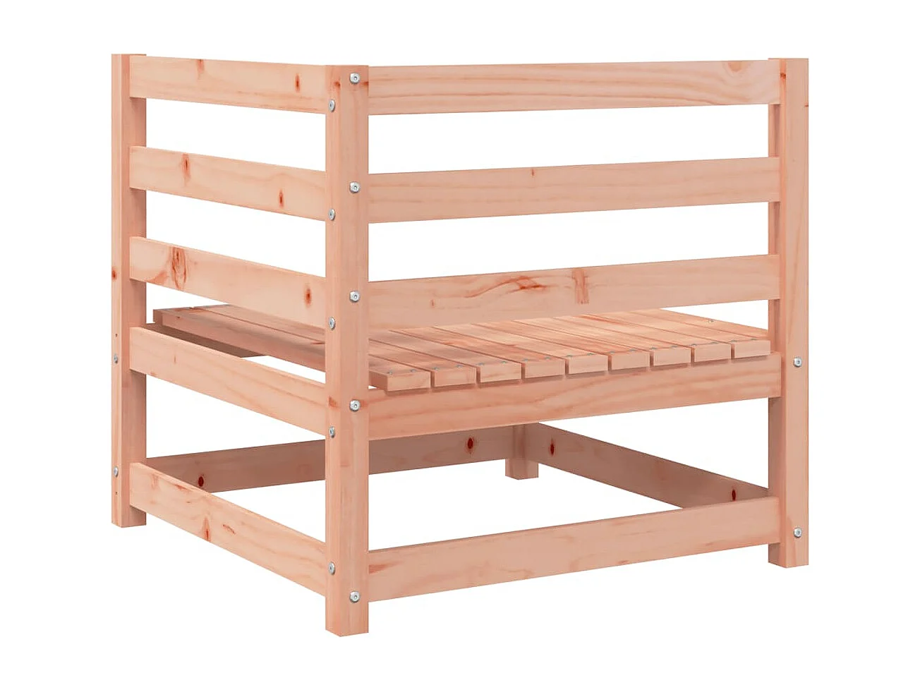 Salon de jardin 5 pcs bois massif sapin de douglas