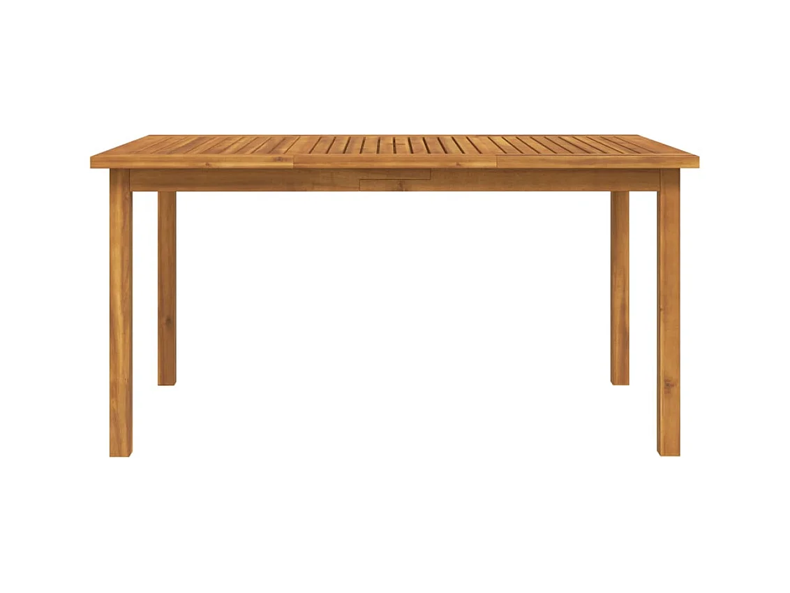 Ensemble à manger de jardin 7 pcs Bois d'acacia solide