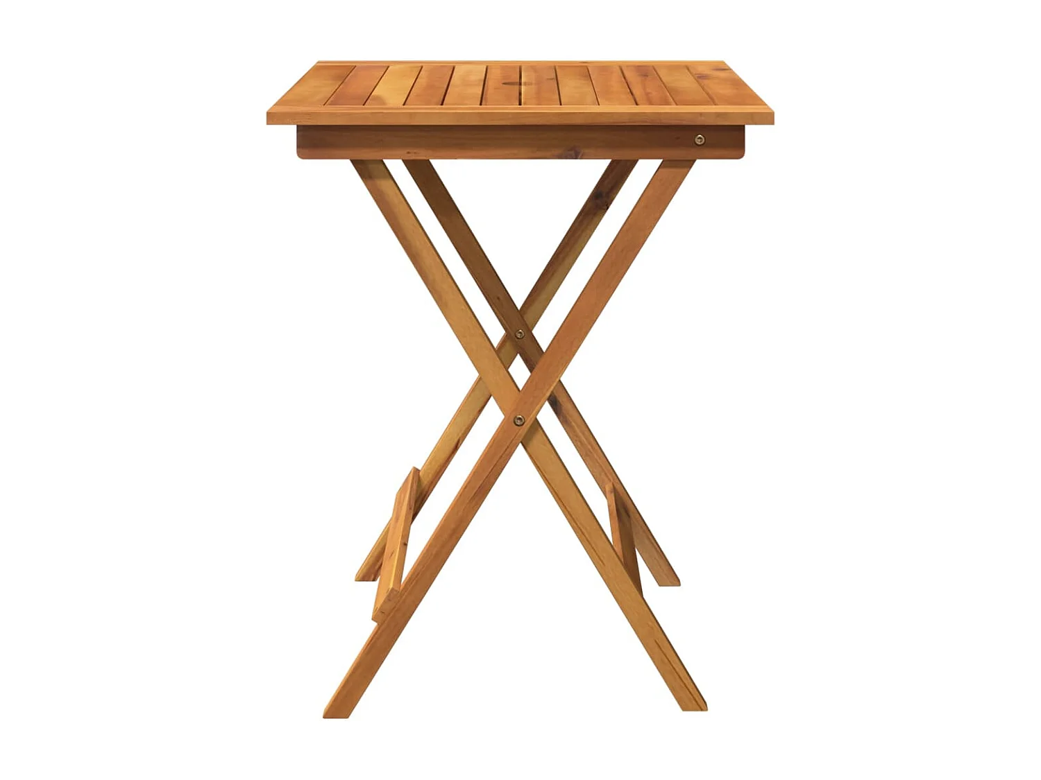 Ensemble à manger de jardin pliable 3 pcs Bois d'acacia solide