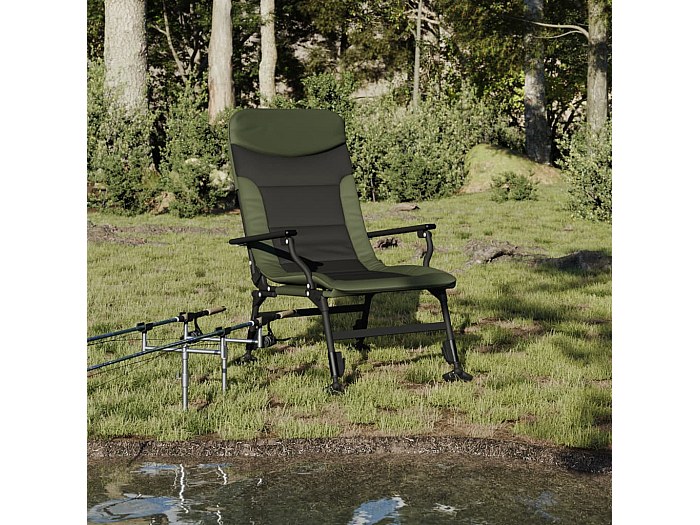 XPR Sedia Da Campeggio E Pesca Alla Carpa – Con Braccioli E Gambe Regolabili Con Piedini, NGT, 50x45x82 Cm