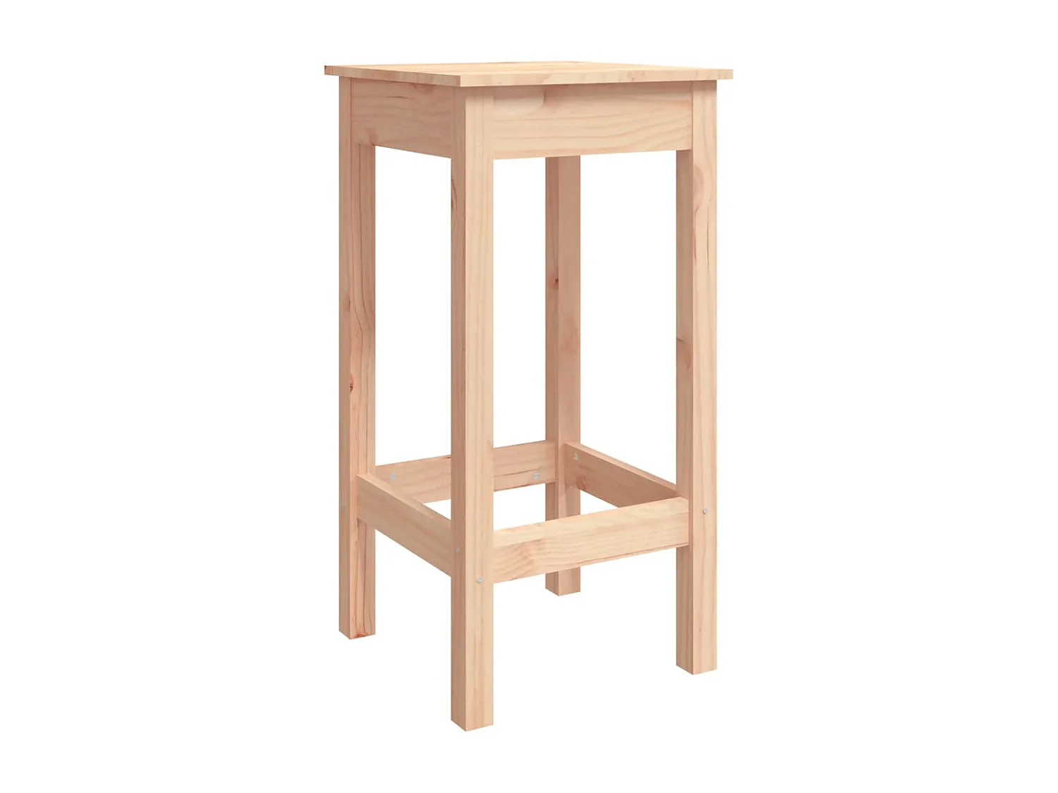 5 pcs conjunto de bar para jardim pinho maciço