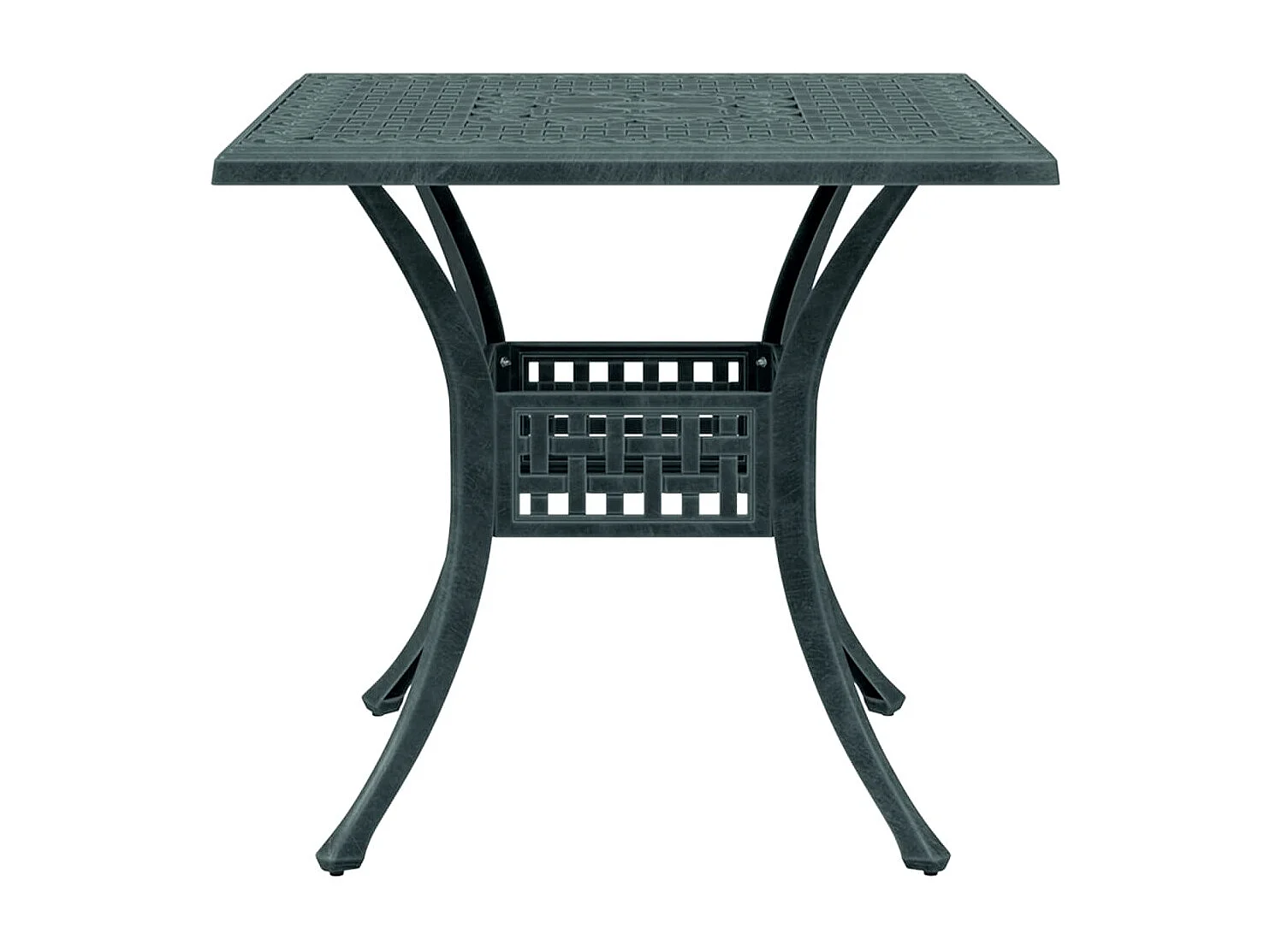 3 pcs conjunto de bistrô alumínio fundido verde