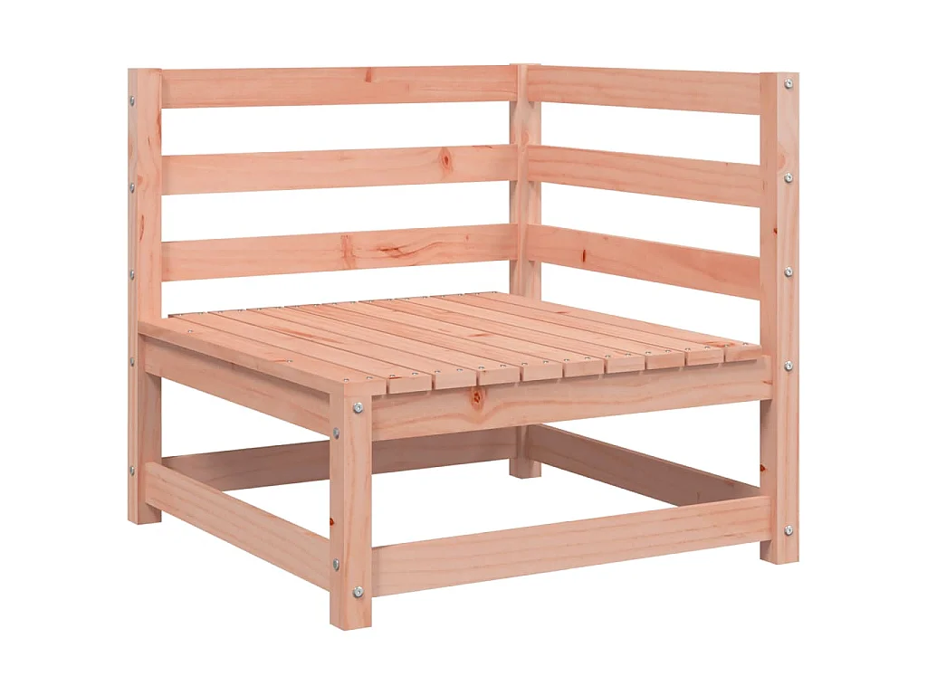 Set Divani da Giardino 3 pz in Legno Massello Abete Douglas