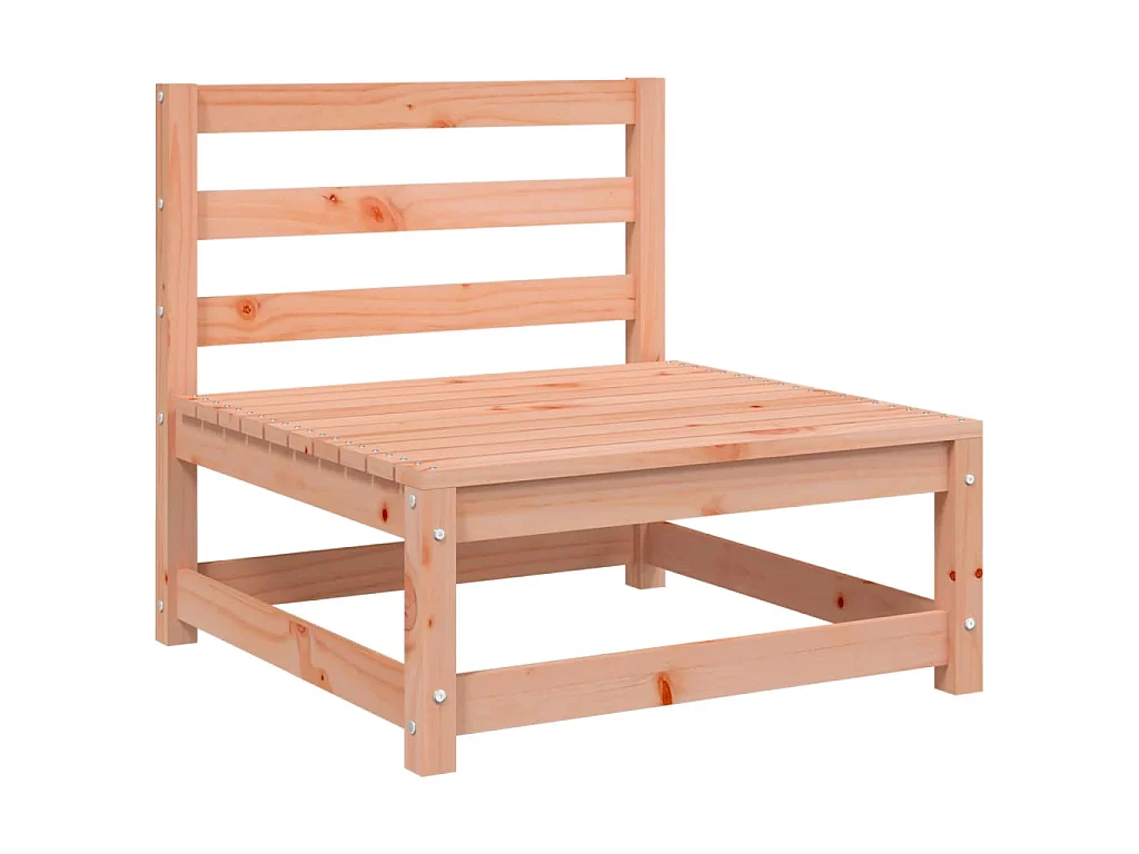 Set Divani da Giardino 3 pz in Legno Massello Abete Douglas