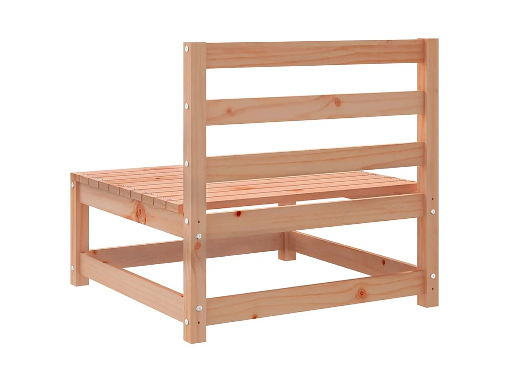 Set Divani da Giardino 3 pz in Legno Massello Abete Douglas