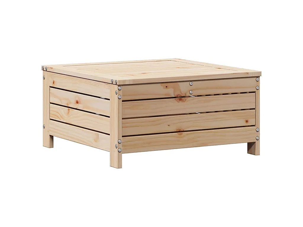 Set Divani da Giardino 4 pz con Cuscini Legno Massello di Pino