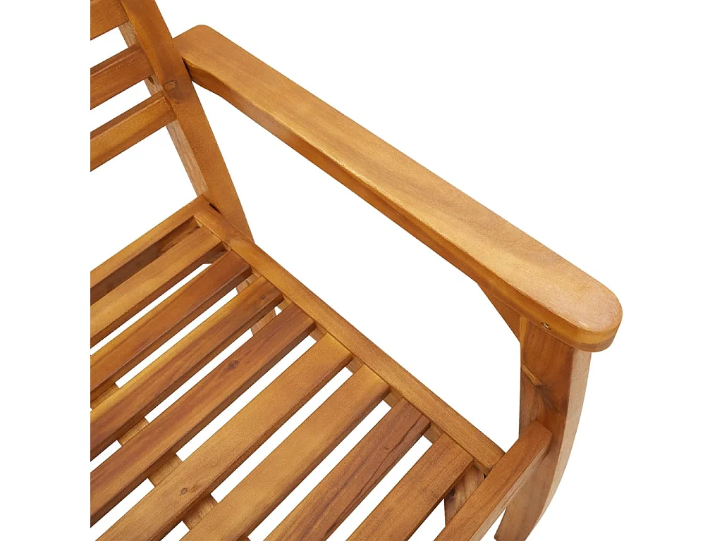 Sedie da Giardino 2 pz 59x55x85 cm Legno Massello di Acacia