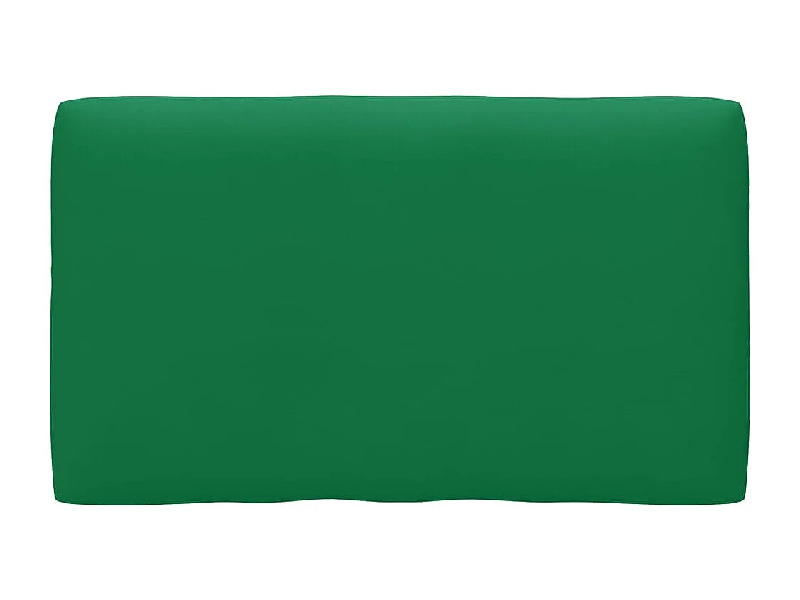 Canapé palette 2 places avec coussins Pin imprégné de noir