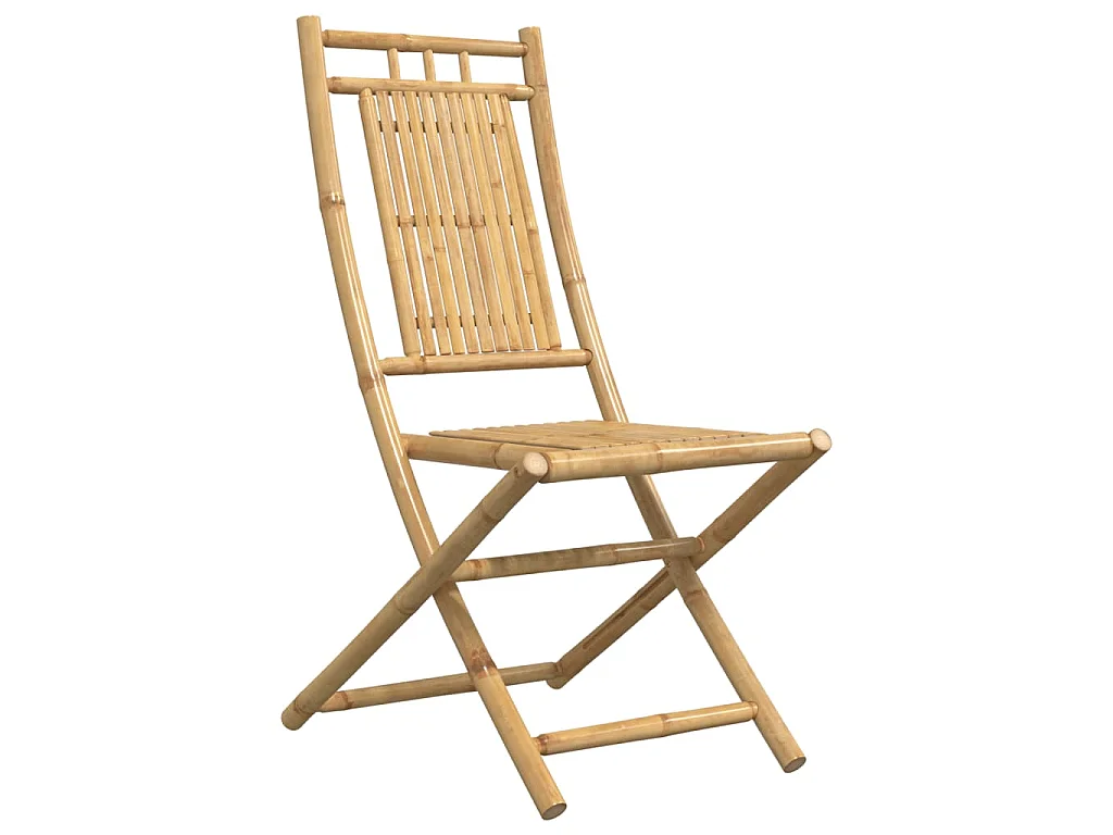 Set da Pranzo da Giardino 5 pz in Bambù