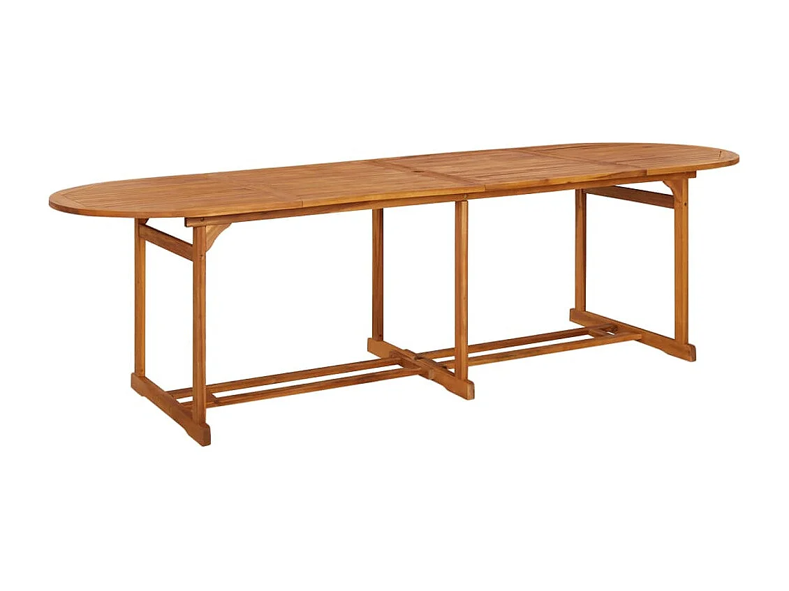 13-delige Tuinset 280x90x75 cm massief acaciahout