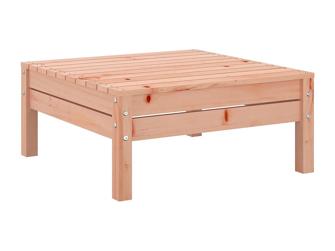 Set de sofás jardín 5 pzas con cojines madera abeto Douglas