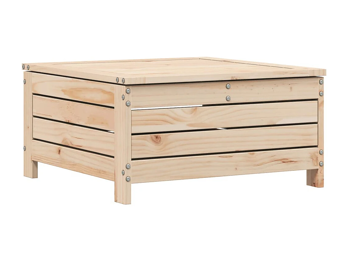 Set Divani da Giardino 5 pz in Legno Massello di Pino