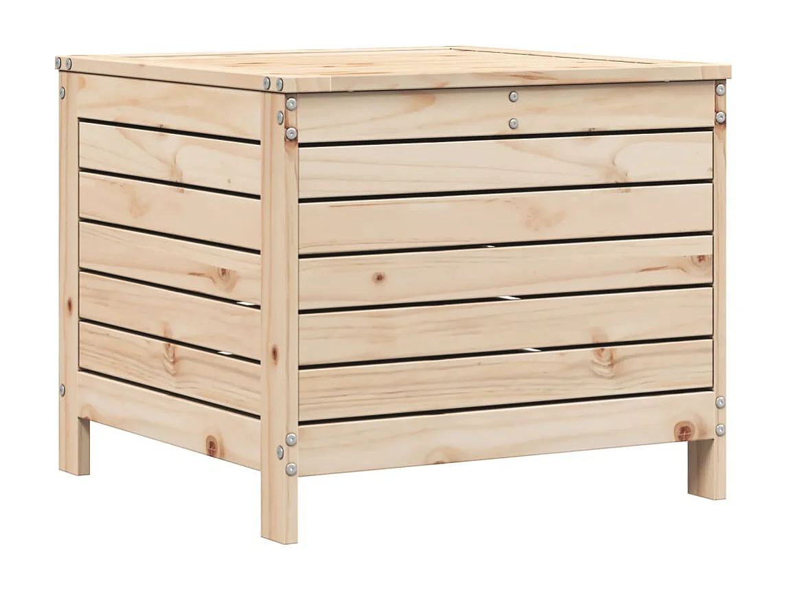 Set Divani da Giardino 5 pz in Legno Massello di Pino