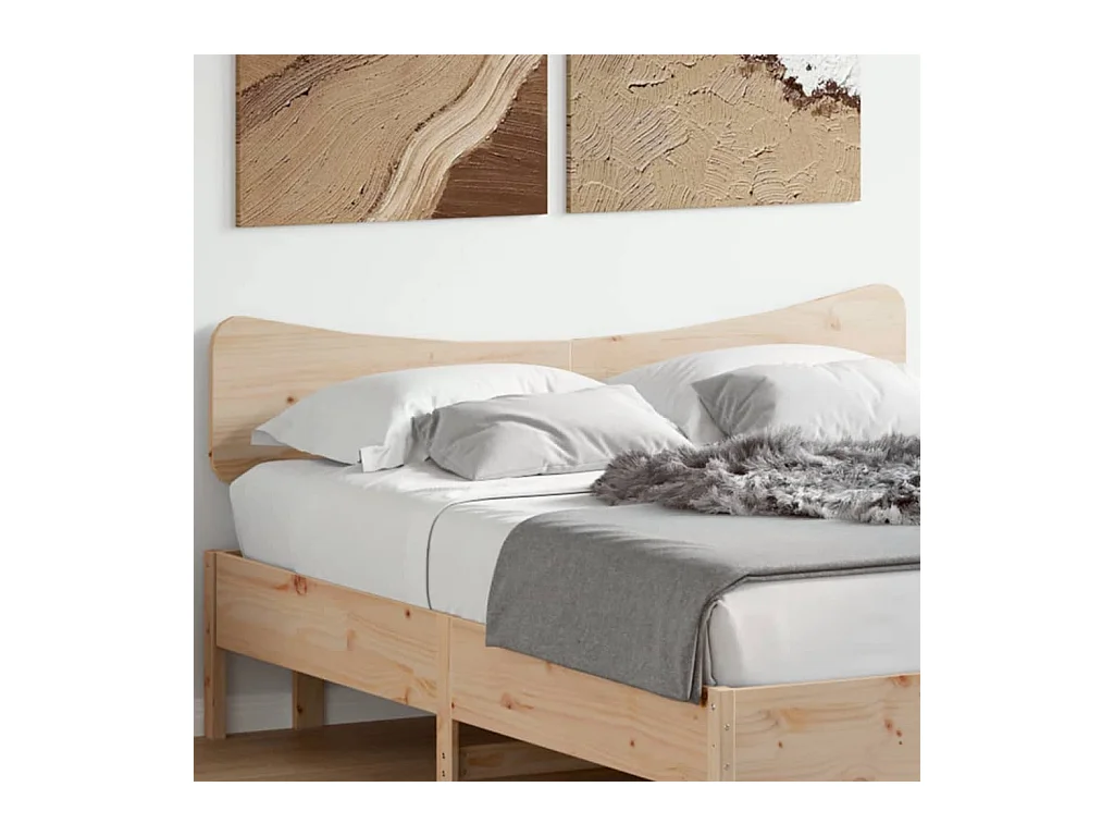 Tête de lit 160 cm bois massif de pin