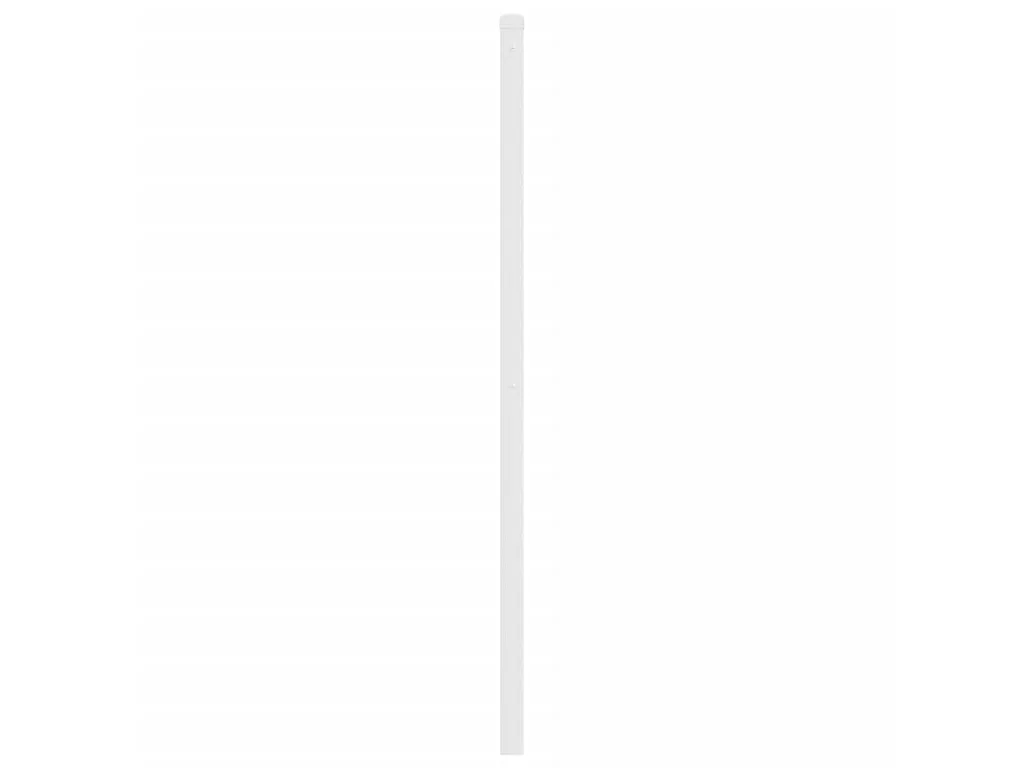 Vervangend hoofdbord 200 cm metaal wit