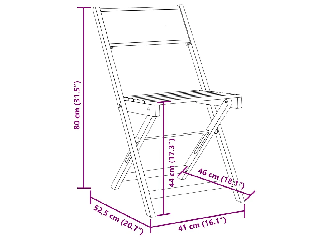 Opklapbare stoelen, 2 stuks, taupekleurig, massief acaciahout en stof.