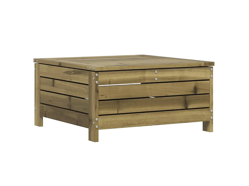 7-tlg. Garten-Sofagarnitur Kiefernholz Imprägniert