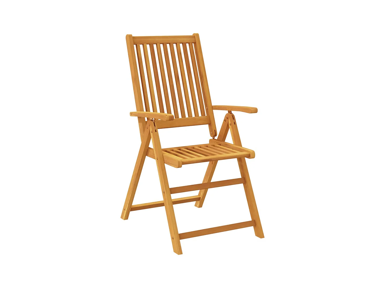 Set da Pranzo per Giardino 5 pz in Legno Massello di Acacia