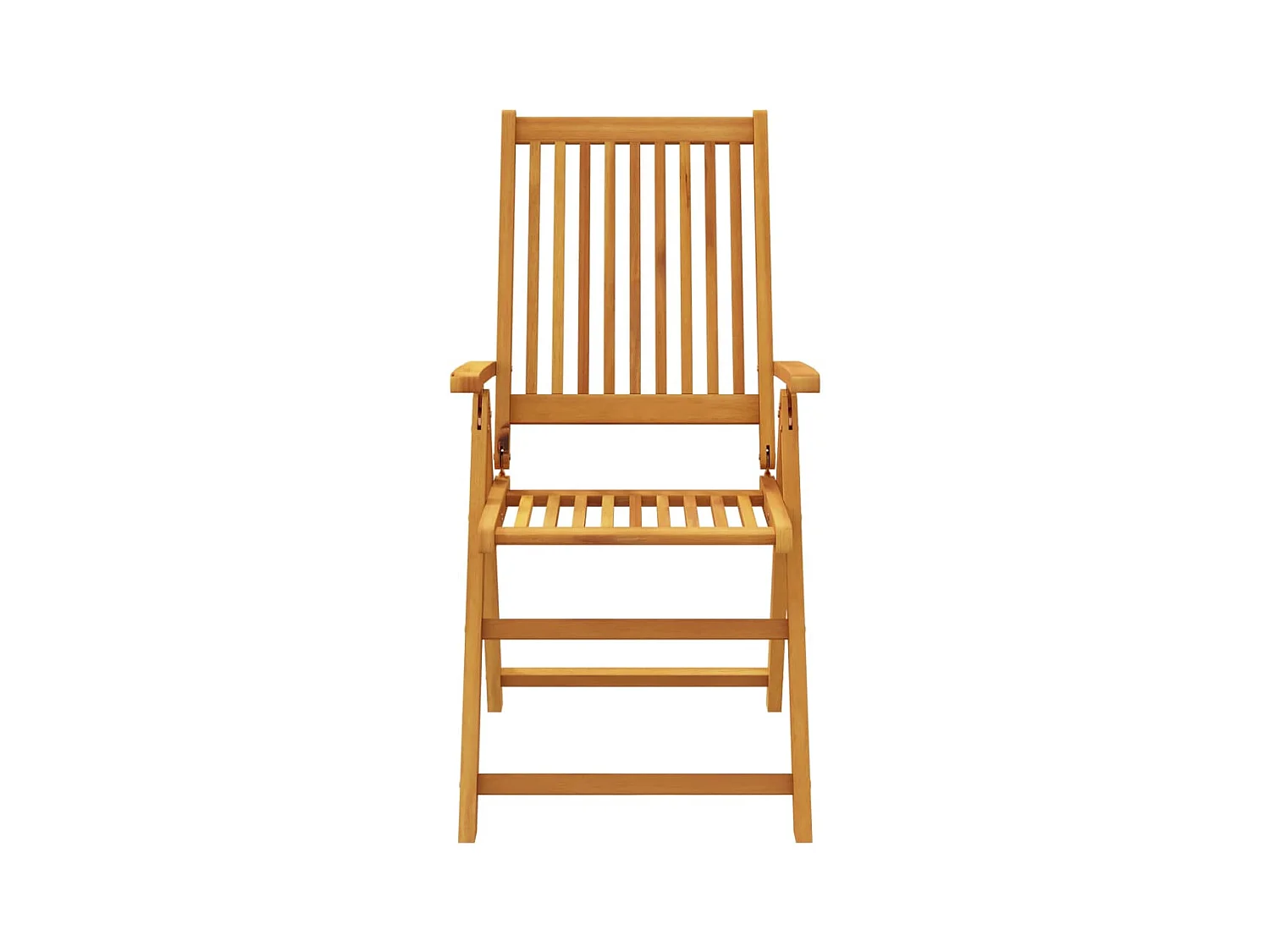 Set da Pranzo per Giardino 5 pz in Legno Massello di Acacia