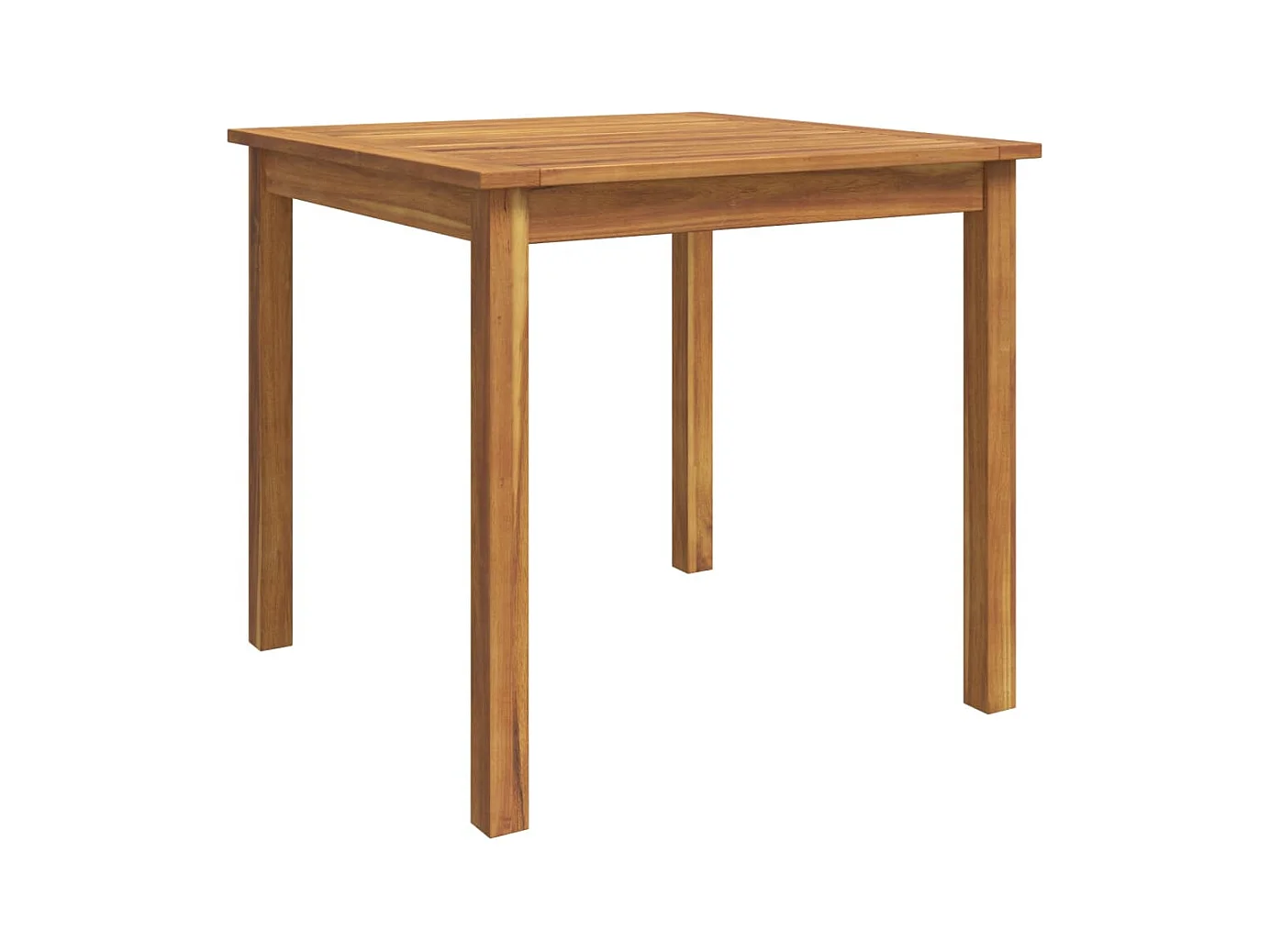 Set da Pranzo per Giardino 5 pz in Legno Massello di Acacia