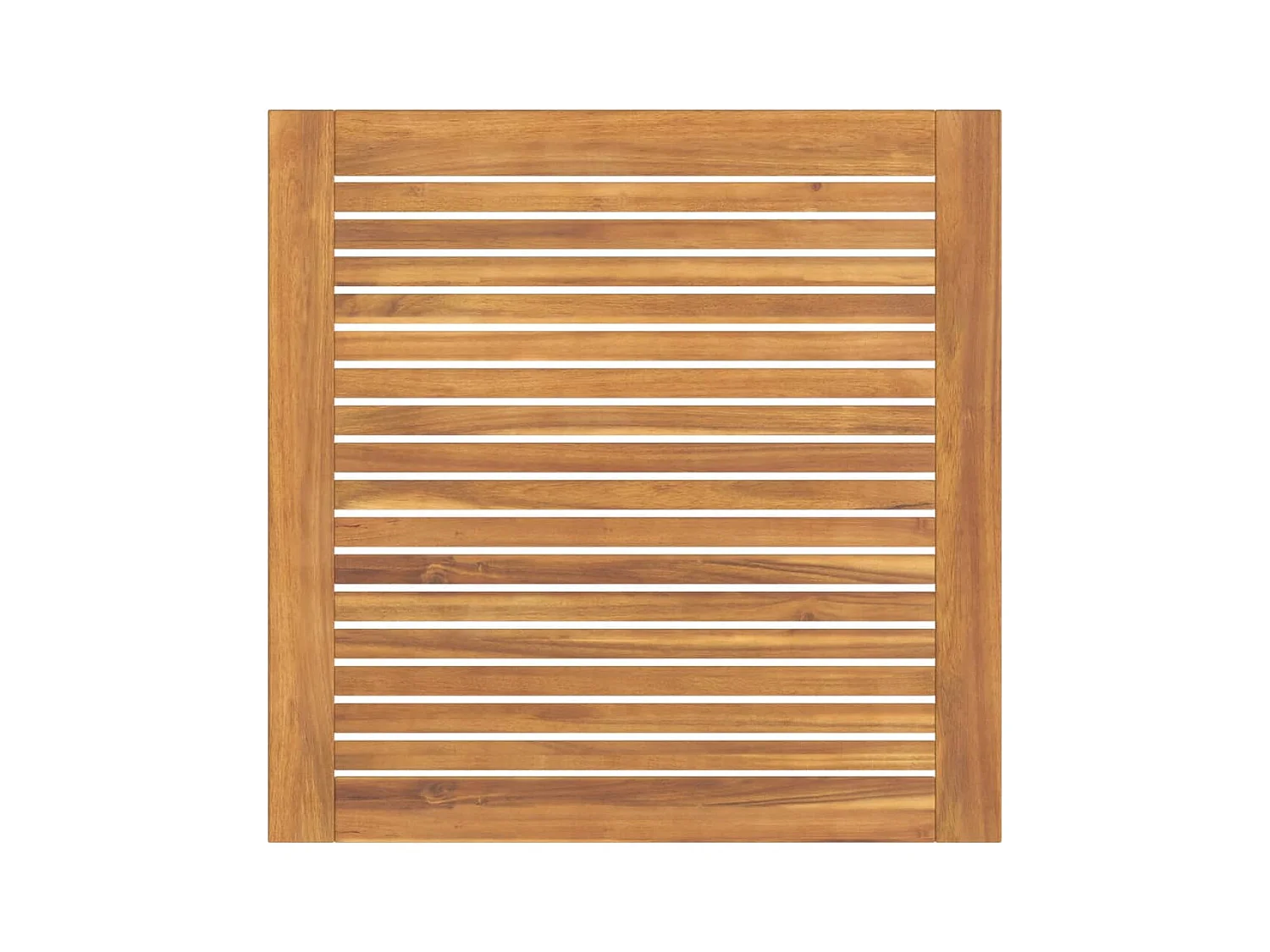 Set da Pranzo per Giardino 5 pz in Legno Massello di Acacia