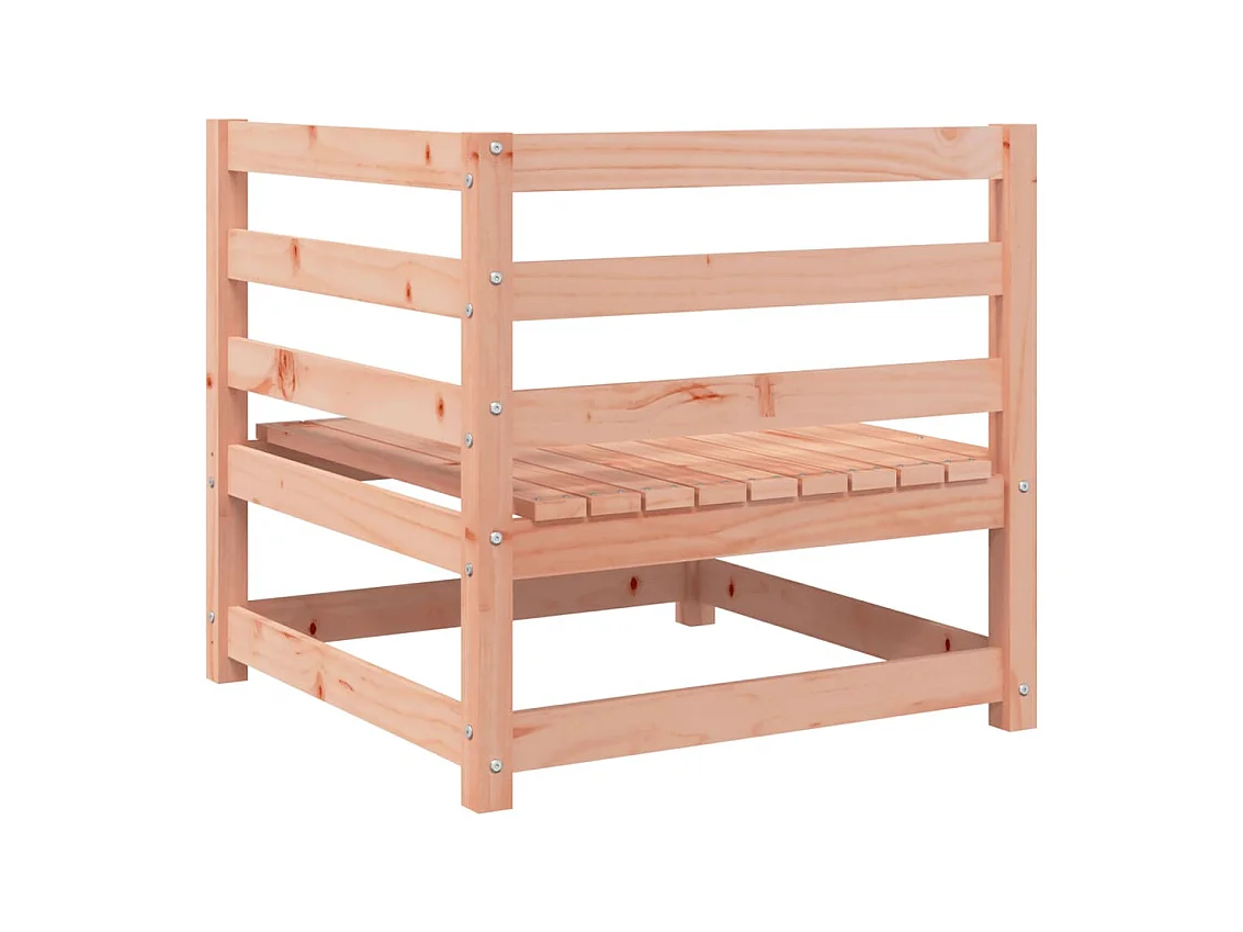 Set Divani da Giardino 10 pz in Legno Massello Abete Douglas