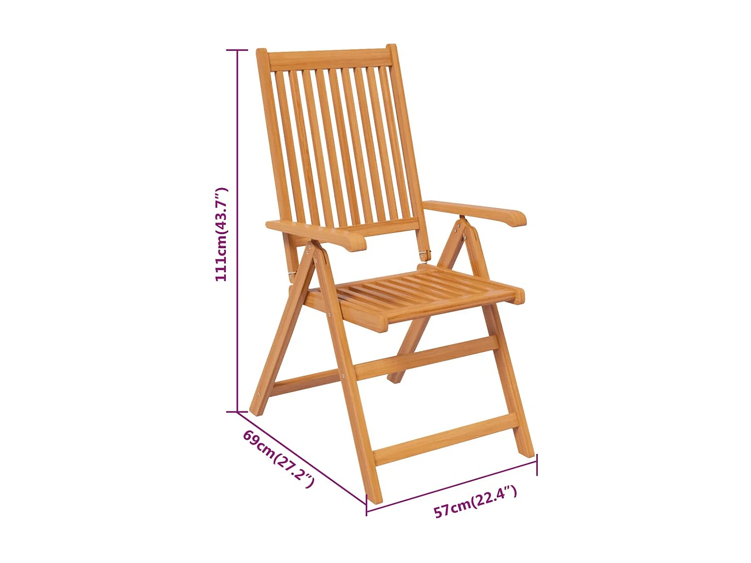 Set Mobili da Pranzo per Giardino 7 pz Legno Massello di Acacia