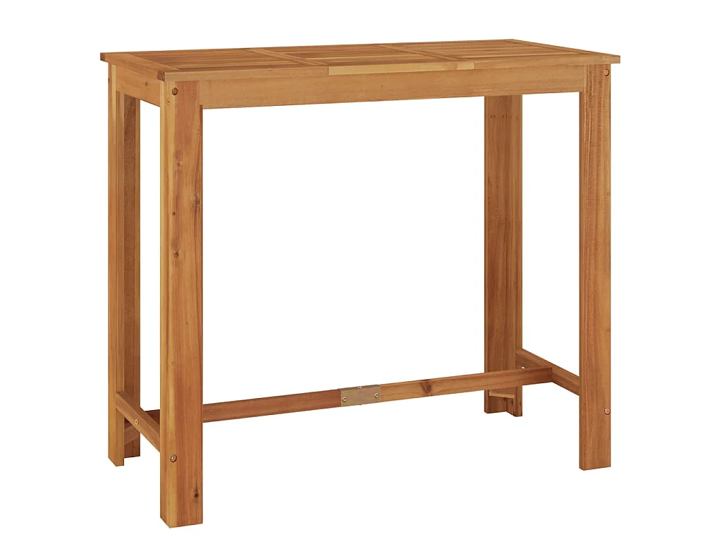 5-tlg. Gartenbar-Set Grau Massivholz Akazie und Poly Rattan