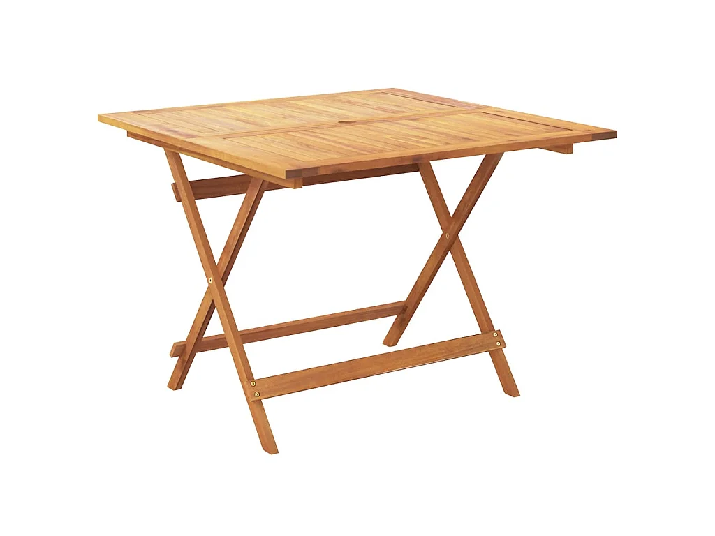 5-delige Tuinset massief hout en stof taupe