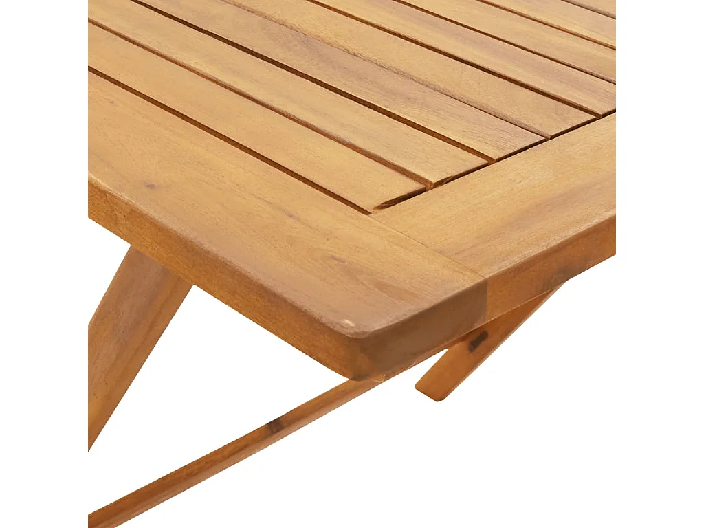 Ensemble à manger de jardin 5 pcs taupe tissu et bois massif