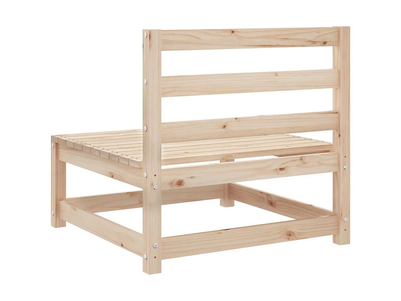 8-delige Loungeset massief grenenhout