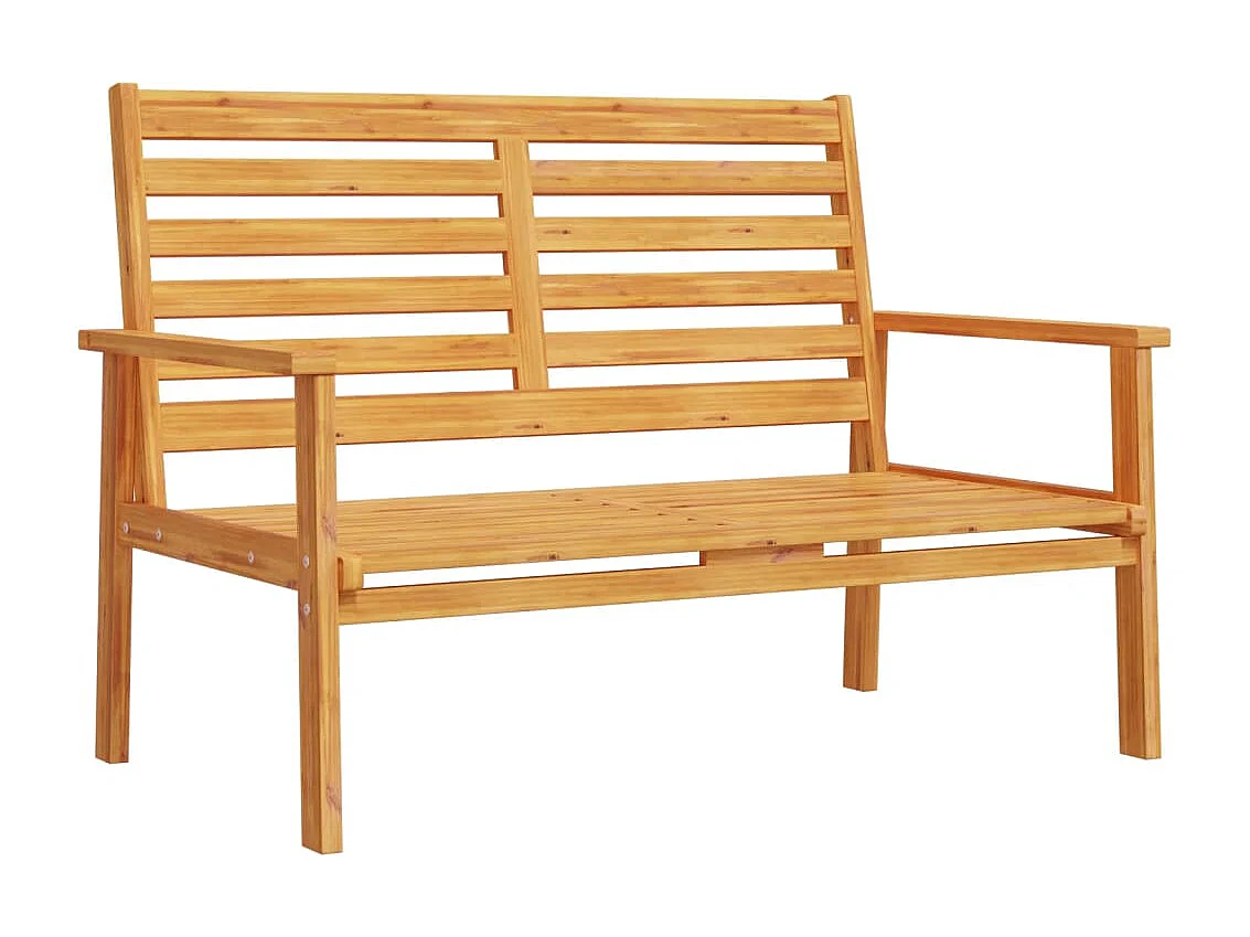 Salon de jardin 5 pcs bois d'acacia solide