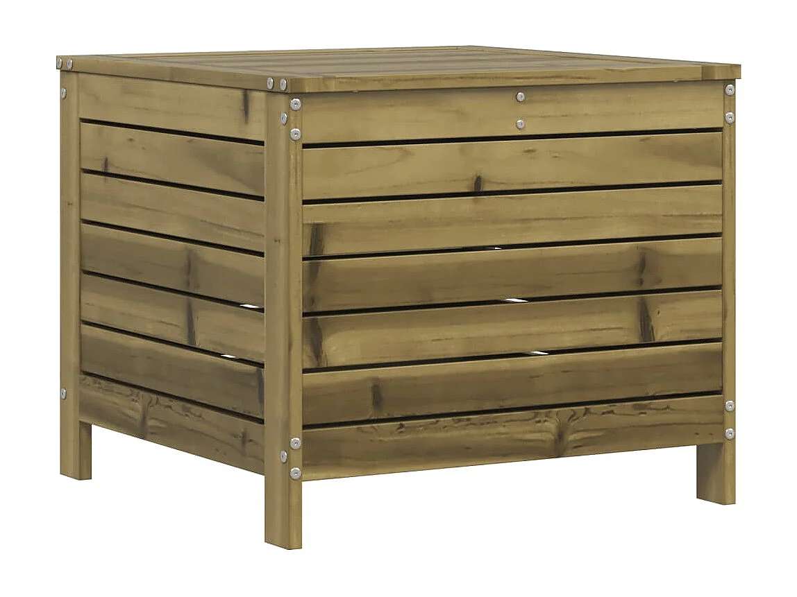 Set Divani da Giardino 7 pz in Legno Impregnato di Pino