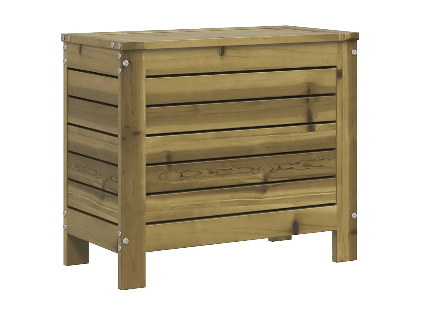 Salon de jardin 10 pcs bois de pin imprégné