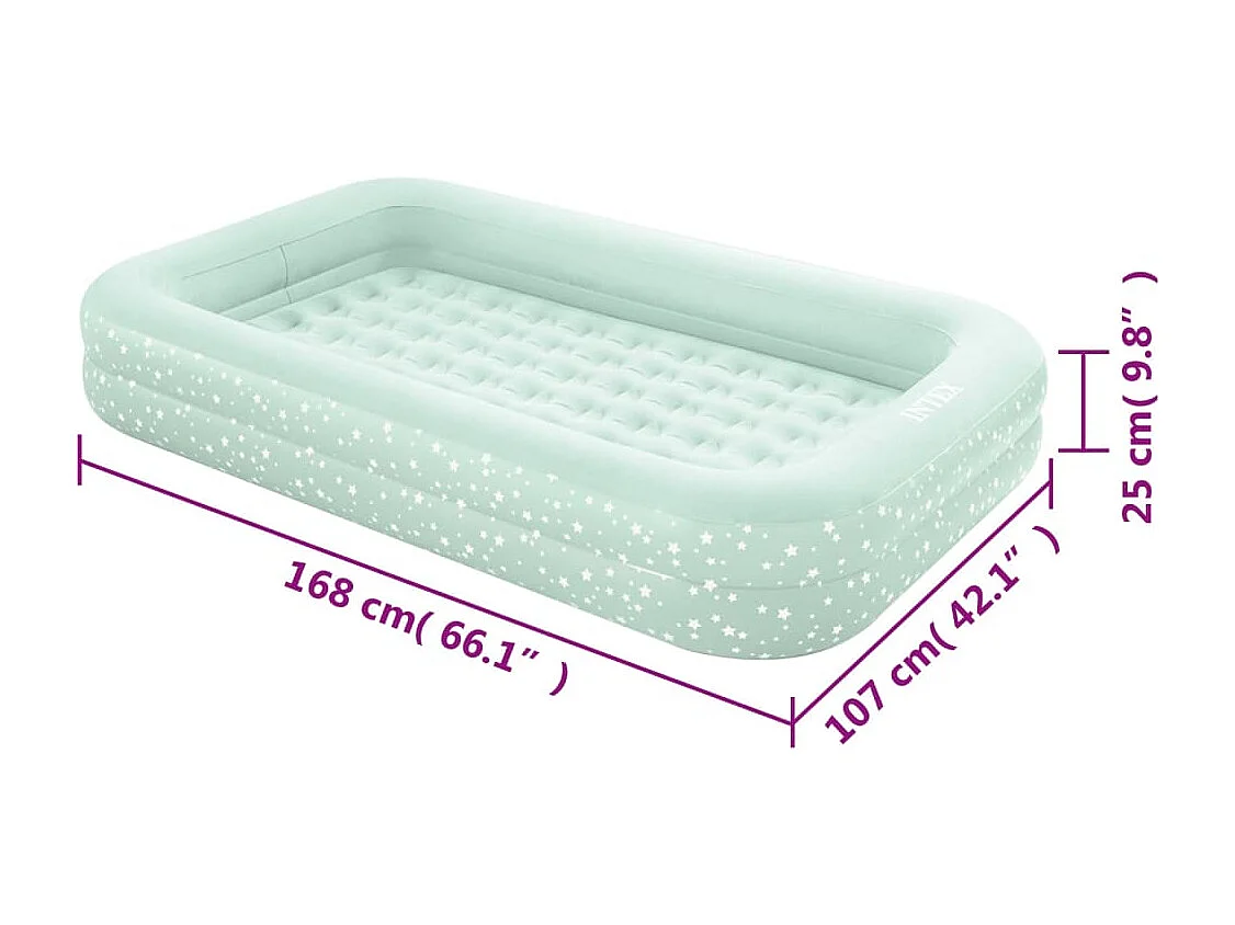 Luchtbed Kidz Travel Bed Set 107x168x25 cm 66810NP