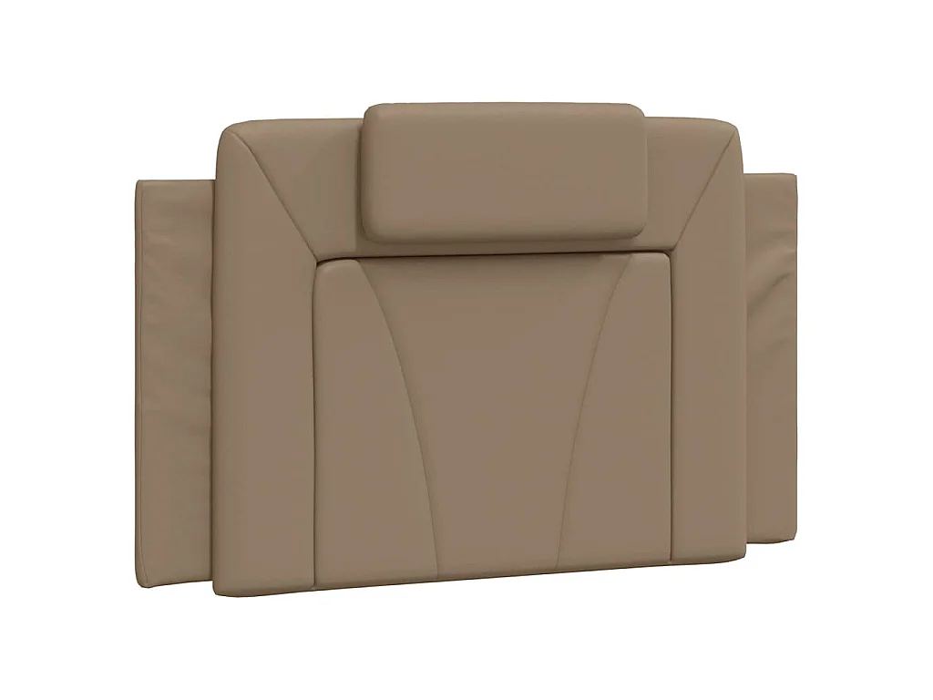 Coussin de tête de lit Viana cappuccino 90 cm similicuir