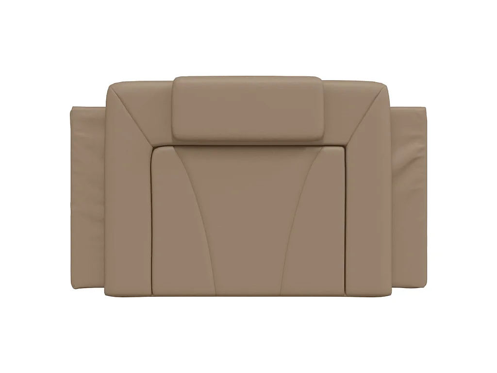 Coussin de tête de lit Viana cappuccino 90 cm similicuir