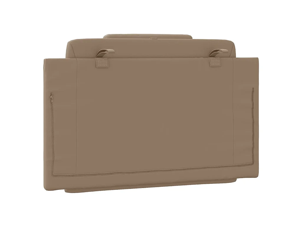 Coussin de tête de lit Viana cappuccino 90 cm similicuir