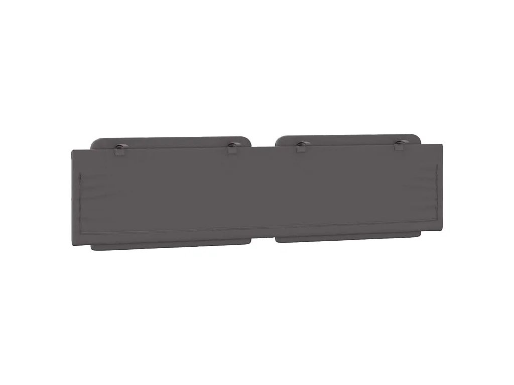 Cuscino Testiera Zadar Grigio 200 cm in Similpelle